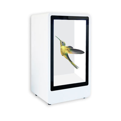 15,6 Zoll-intelligenter Schaukasten-Touch Screen transparenter LCD-Kabinett-Kasten für Werbung