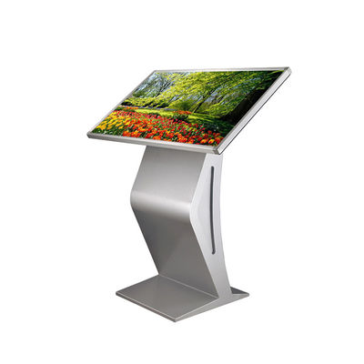 Flughafen-leitendes Menü 450cd/M2 nehmen Kiosk ein 32 Zoll-Innenstand-der digitalen Beschilderung ab