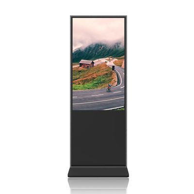 Schirm-Kiosk Boden-stehender Werbungs-Anzeigen-Touch Screen Platten-4k HD Smart