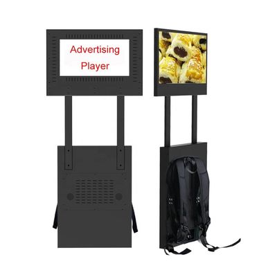 Tragbare bewegliche Signage-Werbung im Freien 23,6&quot; Digital LCD Vandalen-Beweis