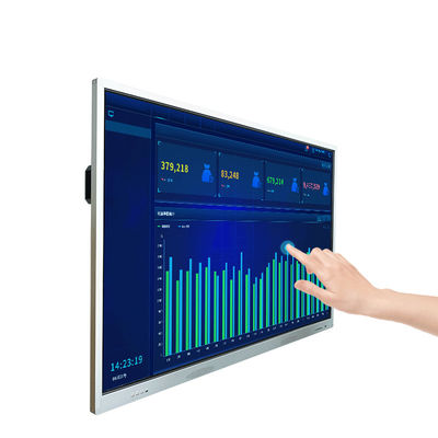An der Wand befestigtes elektronisches intelligentes Brett 2160P Digital Touchable für Unterricht