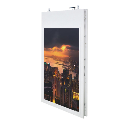 55&quot; hängende Doppeltes mit Seiten versehene Handelsdigitale beschilderung zeigt ultra hohe Helligkeit für Fenster-Anzeigen an