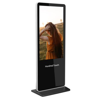 43 Zoll-Boden-Stellungs-digitale Beschilderung Android, das Digital-Plakate annonciert