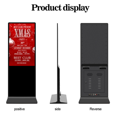 43&quot; Kiosk Wifi 3G Touch Screen der Boden-Stellungs-digitalen Beschilderung RK3288, das Anzeigen-Spieler annonciert