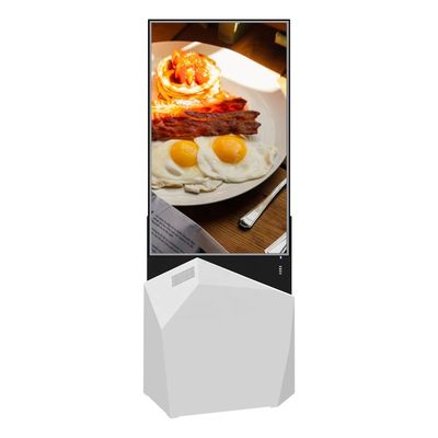 55 Zoll Lcd-Doppeltes mit Seiten versehen, Touch Screen der Anzeigen-Kiosk-digitalen Beschilderung annoncierend
