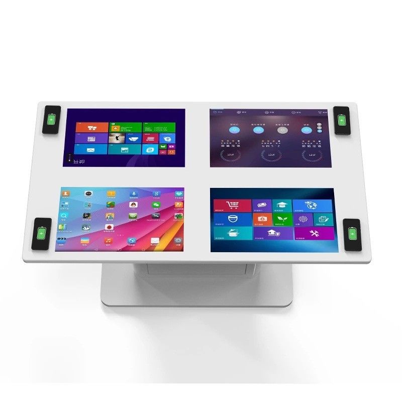 Intelligenter wechselwirkender Führer-Touch Screen Computer-Kiosk 400 Cd/M2 für Bank